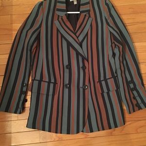 Blazer by Chelsea’s 28.   Stripped . Size Small .